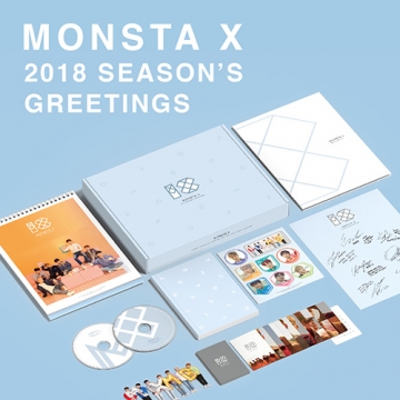MONSTA X / 2018 Season’s Greetings【台灣索尼版】CD