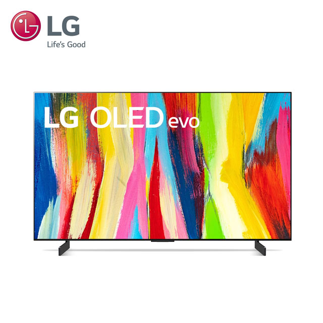 LG 42吋 OLED evo C2極致系列4K AI物聯網電視 OLED42C2PSA