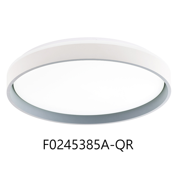 最新可換式 LED 60W吸頂燈(F0245385A-QR)附遙控器 可調光調色 客廳燈 臥室燈