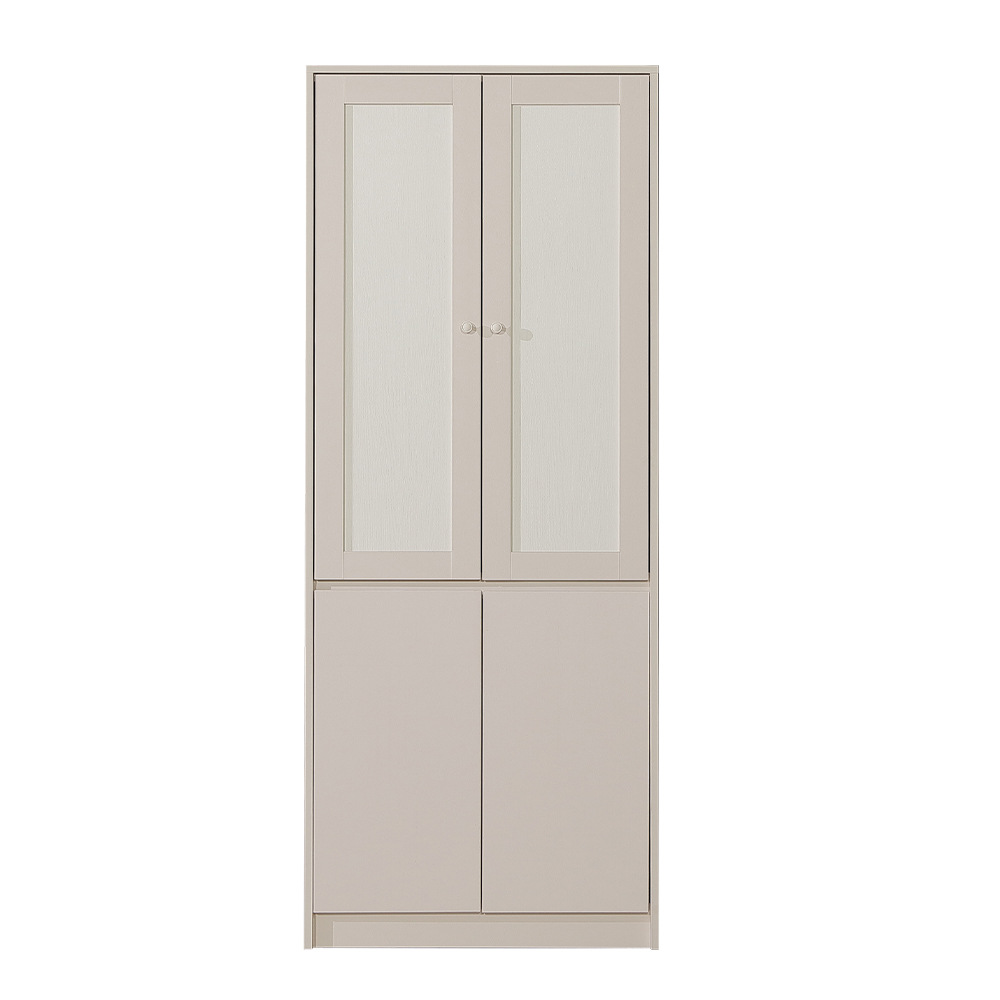 直人木業DORA設計風標準三抽開門衣櫃75CM - PChome 24h購物