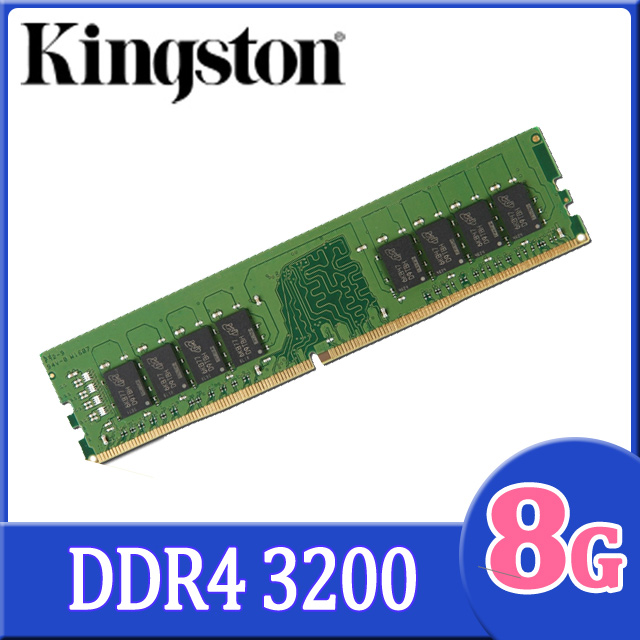 Kingston 金士頓DDR4 2666 16GB 桌上型記憶體(KVR26N19D8/16