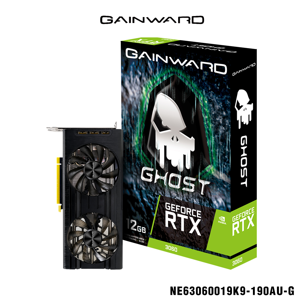 廉価 RTX 3060 NE63060019K9-190AU-G（LHR） Ghost PCパーツ