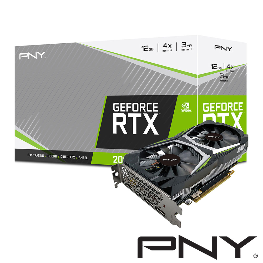 PNY GeForce RTX 2060 12GB 顯示卡