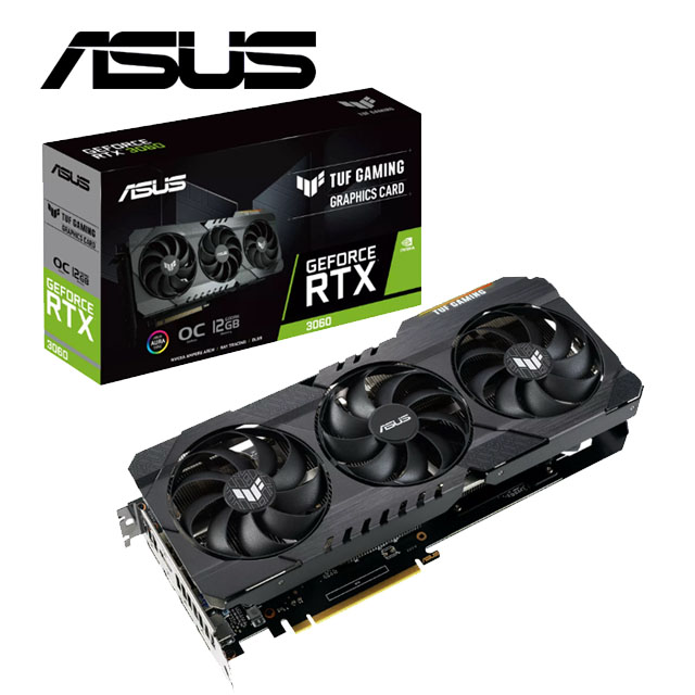 ASUS 華碩 TUF Gaming GeForce RTX 3060 V2 OC 12G 顯示卡