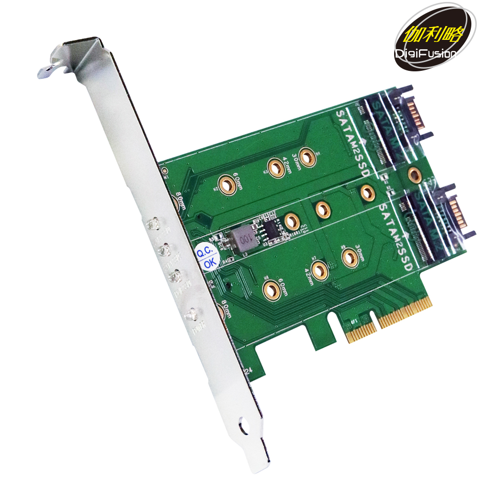 伽利略PCI-E 4X M2 SSD 轉接卡