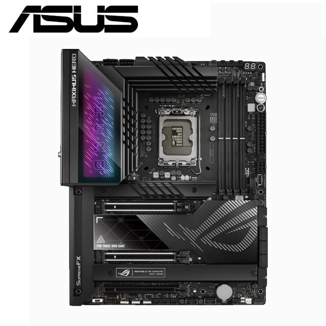 ASUS ROG MAXIMUS Z790 HERO 主機板 + Intel i7-14700 中央處理器