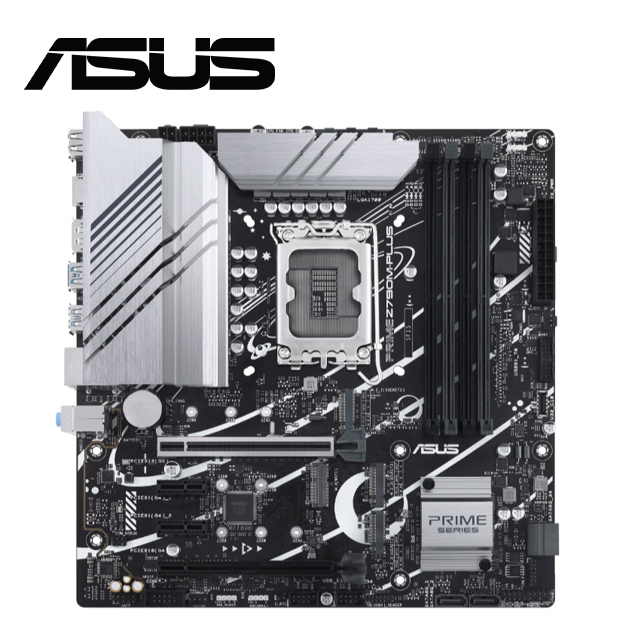 ASUS PRIME-Z790M-PLUS-CSM 主機板 + Intel i5-14400F 中央處理器