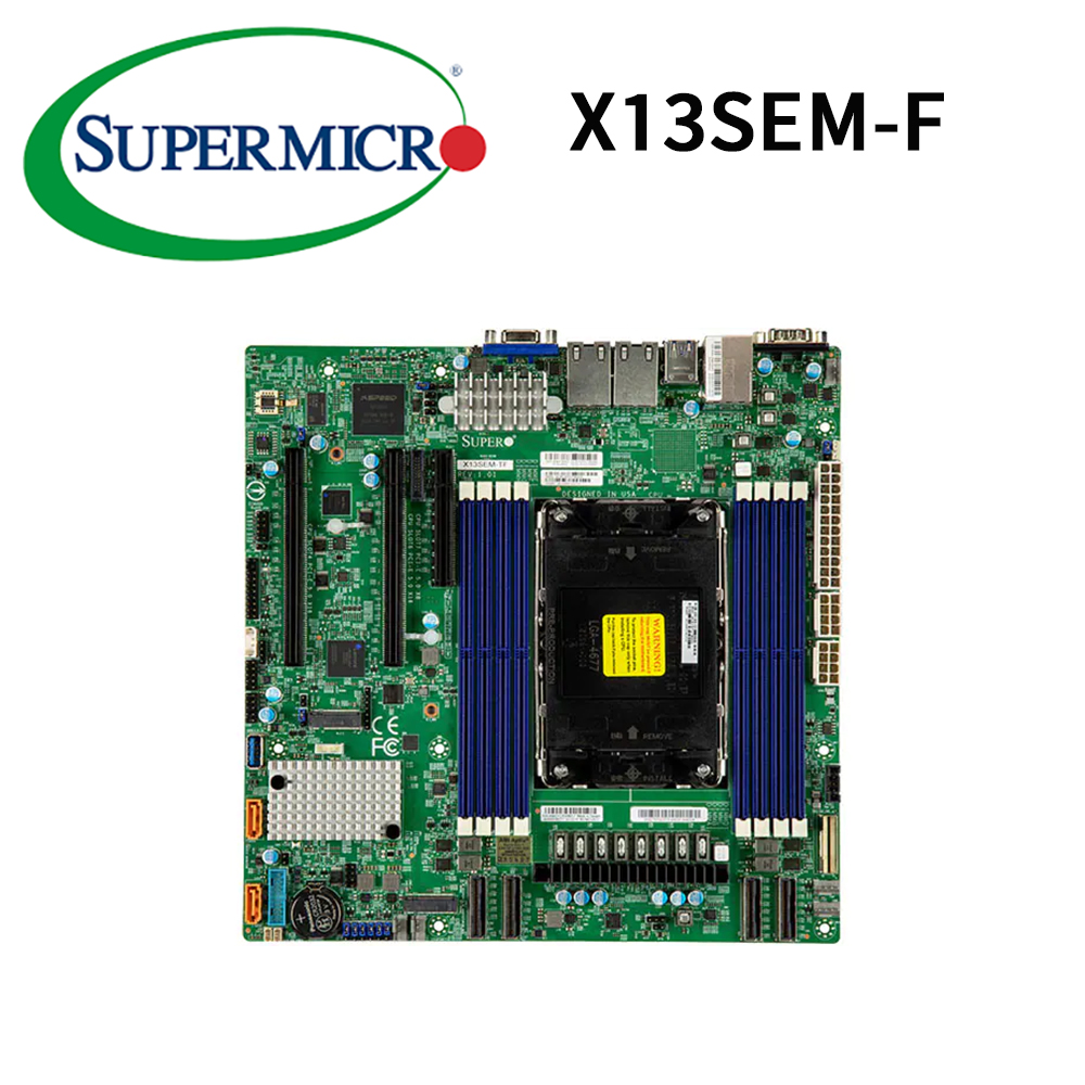 超微X13SEM-F伺服器主機板