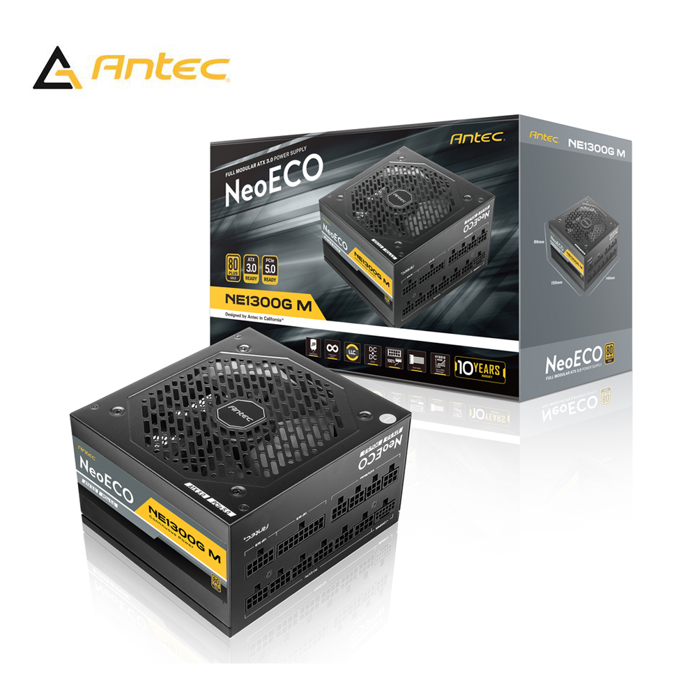 Antec 安鈦克 NE1300G M ATX3.0 80PLUS 金牌 電源供應器