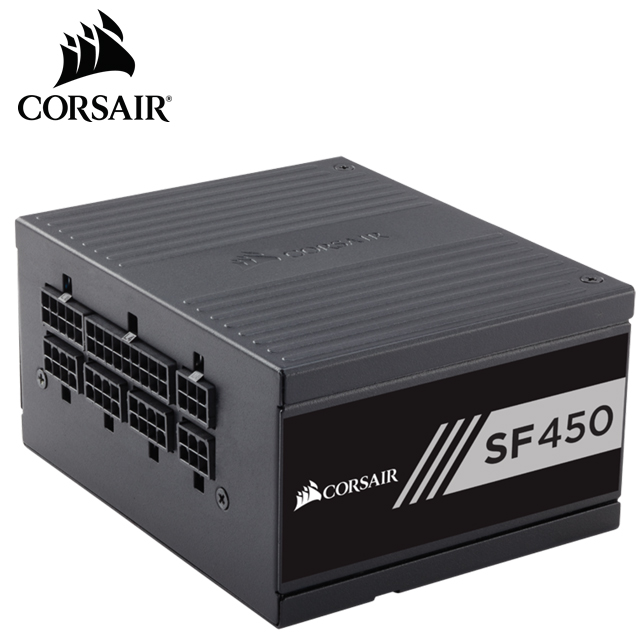 Corsair海盜船 SF系列 SF450/80 Plus 金牌/全模組/450W/7年保