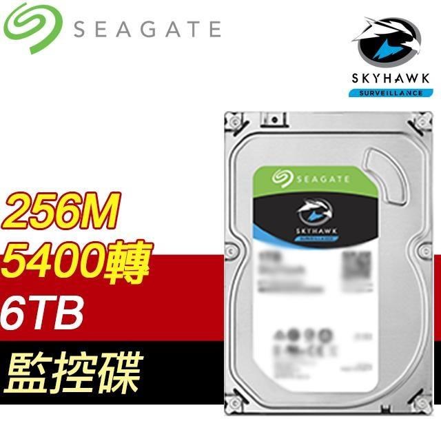 Seagate 希捷 監控鷹 6TB 5400轉 Surveillance硬碟(ST6000VX001-3Y)