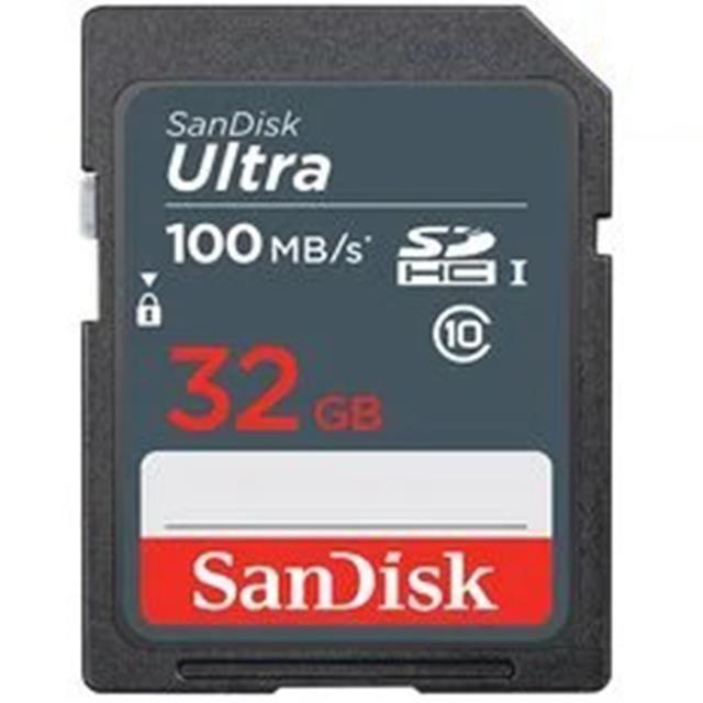 SanDisk 32GB 32G SDHC【100MB/s】Ultra SD UHS 相機 記憶卡