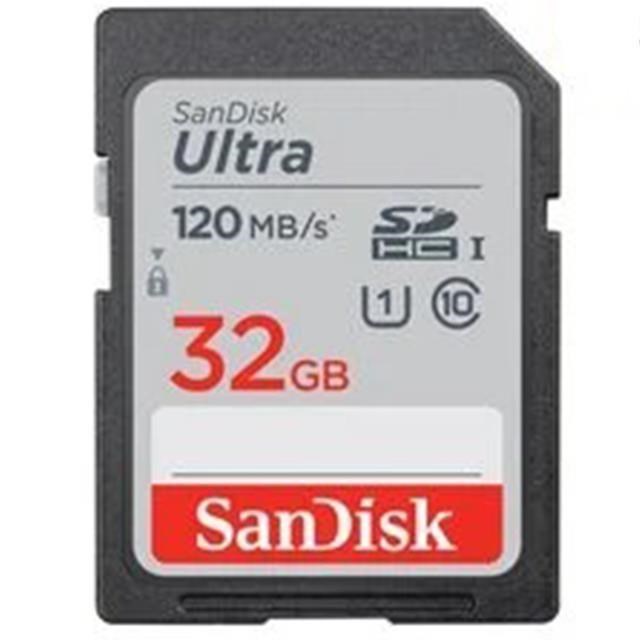 SanDisk 32GB 32G SDHC Ultra【120MB/s】SD U1 相機記憶卡