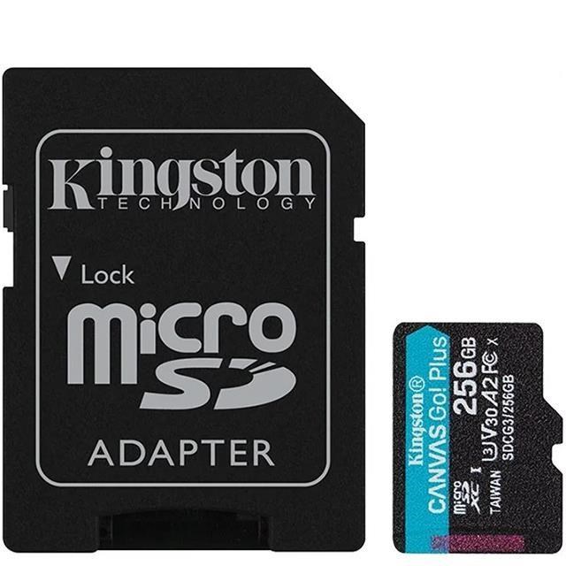 金士頓 KINGSTON 256G 256GB microSDXC Canvas Go Plus 170MB U3 記憶卡