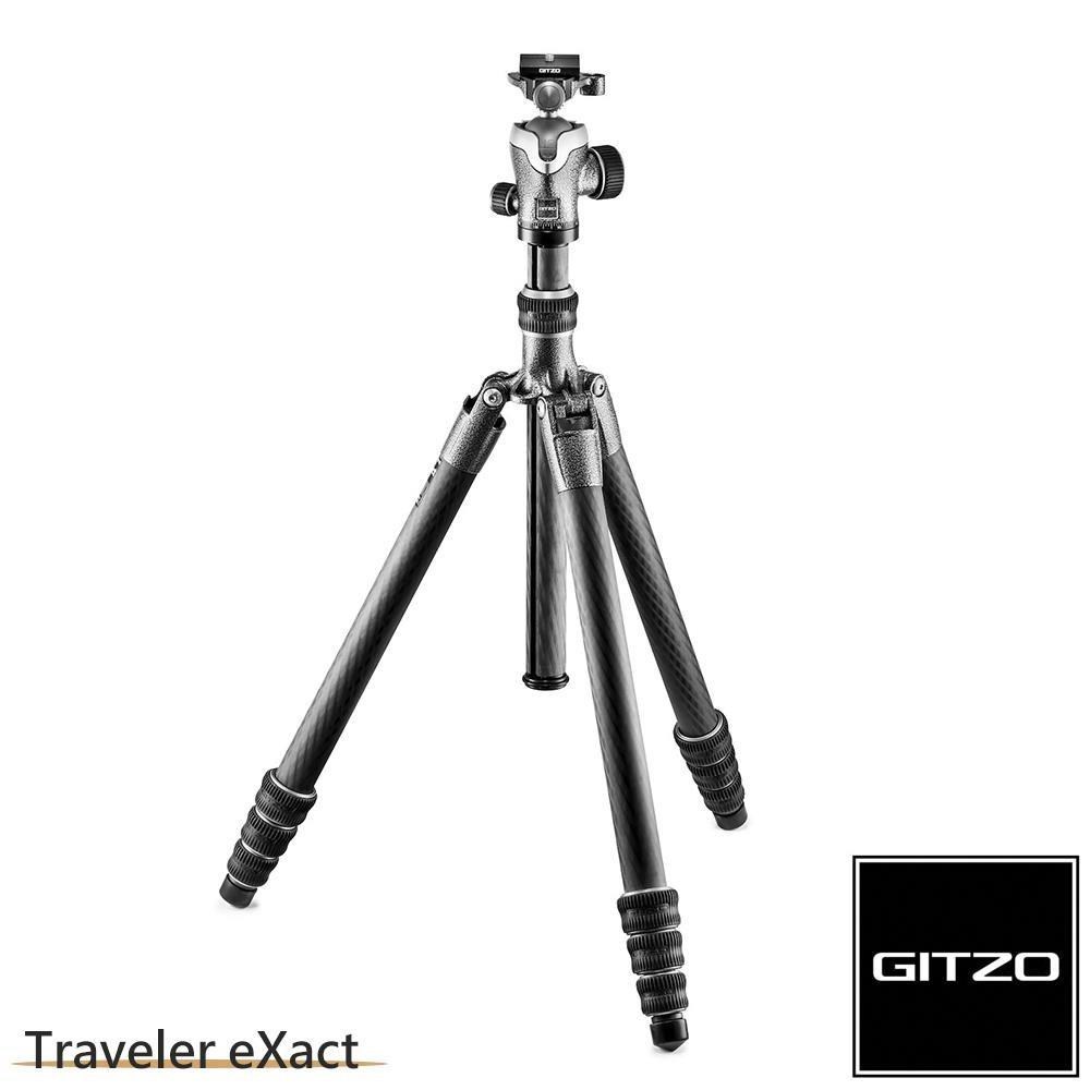 Gitzo Traveler eXact 旅行家系列 2號4節 碳纖維三腳架雲台套組 正成公司貨
