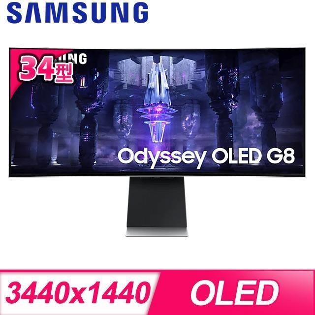 Samsung 三星 S34BG850SC 34型 OLED曲面電競顯示器螢幕