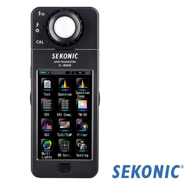 SEKONIC C-800 數位光譜儀 色溫表