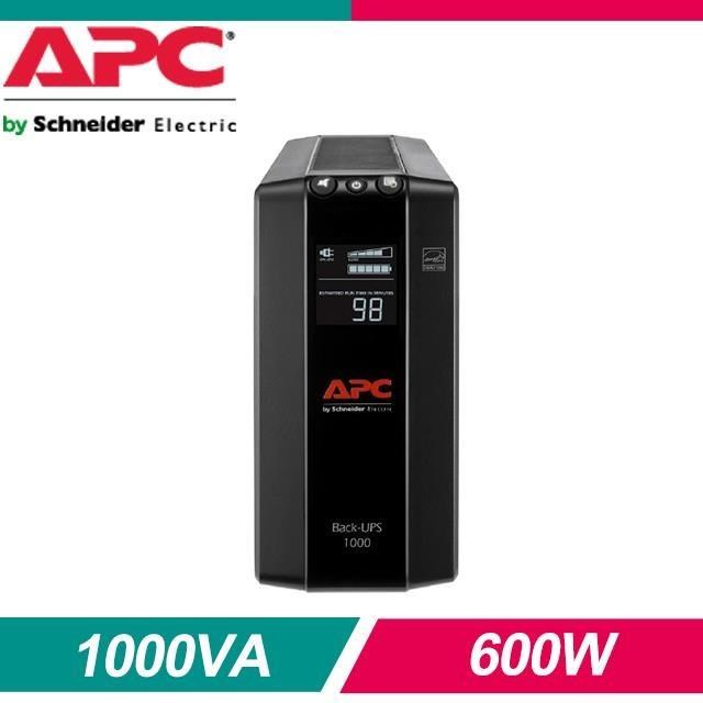 APC 1000VA UPS Pro BX 在線互動式不斷電系統 (BX1000M-TW)
