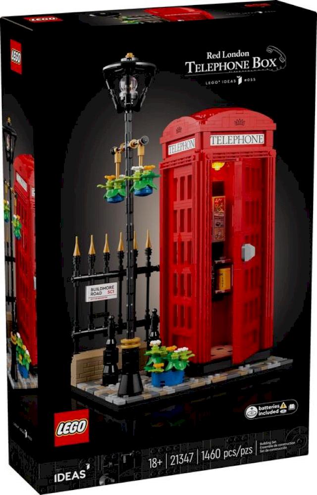 LEGO 21347 Ideas-Red London Telephone 倫敦電話亭