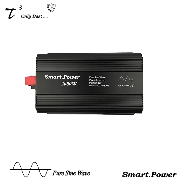 Smart.Power DC12V to 110V 2000W 純正弦波 汽車電源轉換器