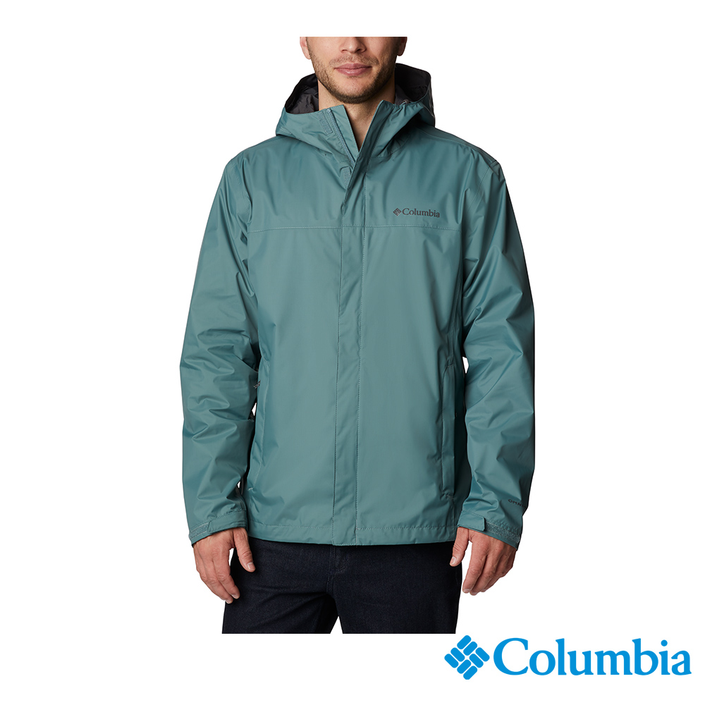 Columbia 哥倫比亞 男款-Omni-Tech 防水外套-藍色 URE24330BL (2023春夏)