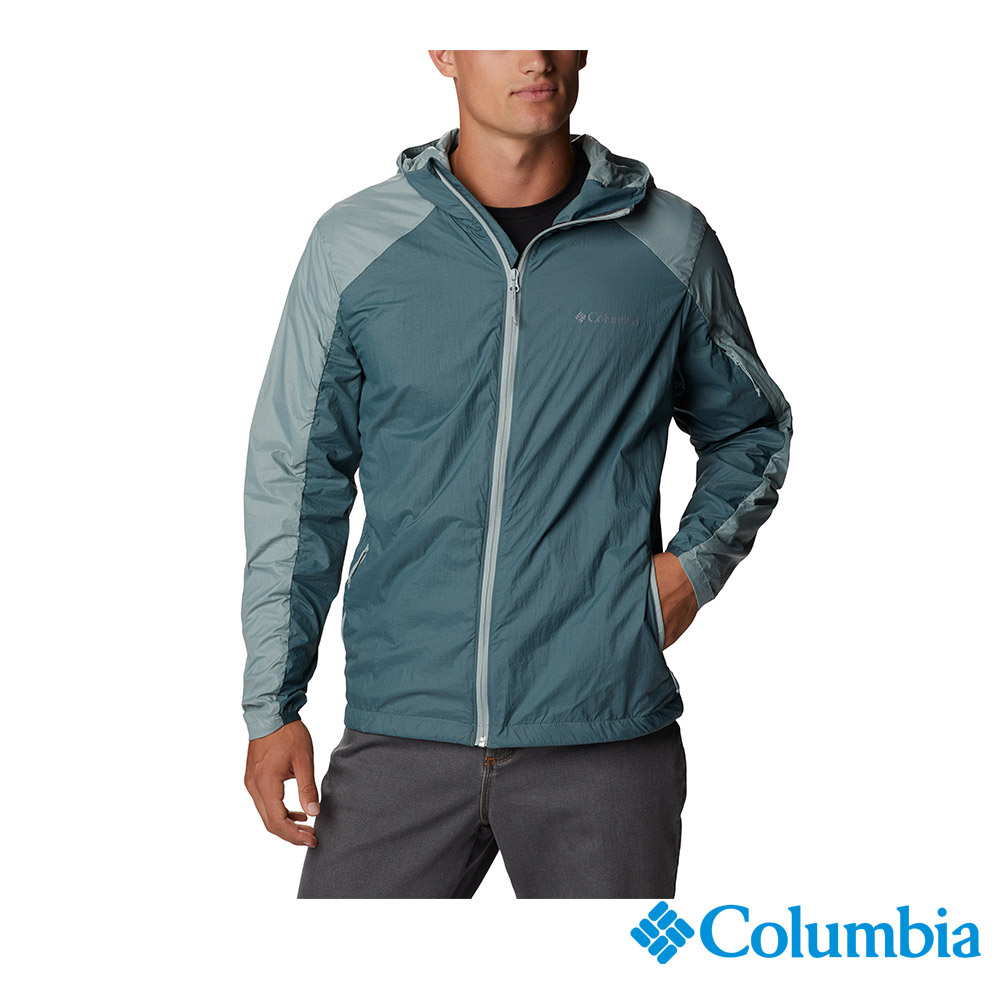 Columbia 哥倫比亞 男款-Omni-Wind防風外套-綠色 UWE37170GR (2023春夏)