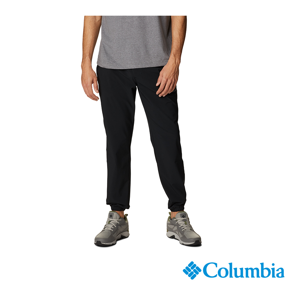 Columbia哥倫比亞 男款- Omni-Shade UPF50防潑慢跑褲-黑色 UAE58420BK (2023春夏)