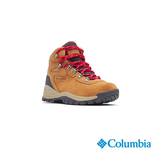 Columbia 哥倫比亞 女款- Omni-TECH防水高筒登山鞋-土黃 UBL45520OC