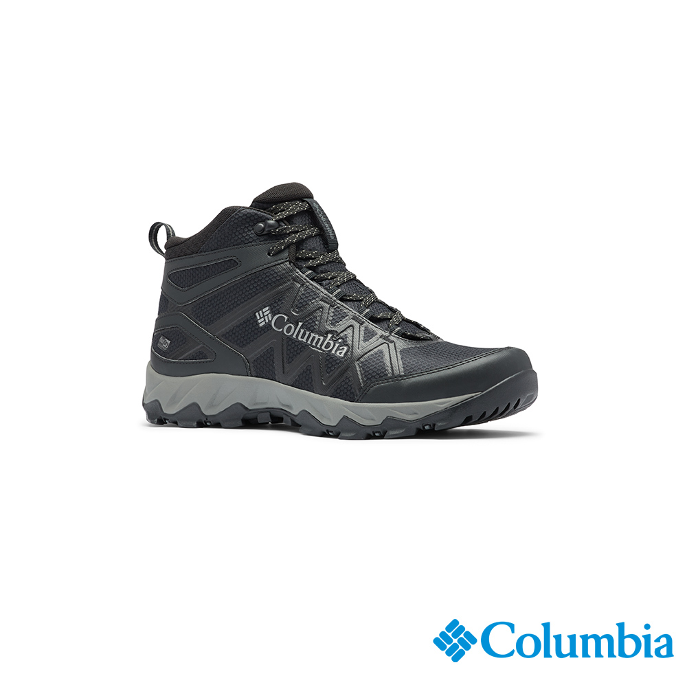 Columbia 哥倫比亞 男款- Outdry零滲透防水高筒健走鞋-黑色 UBM08280BK