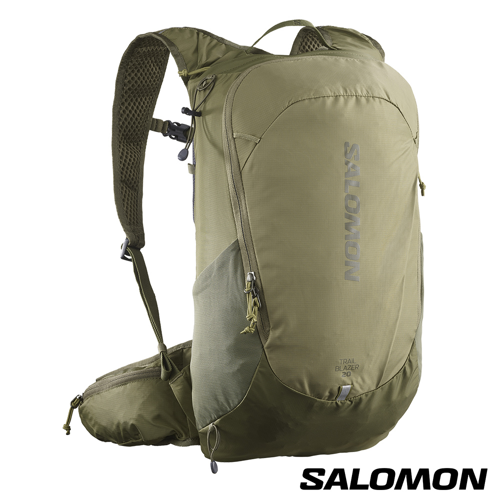 SALOMON TRAILBLAZER 20 水袋背包 橄欖綠/橄欖綠/烏木黑