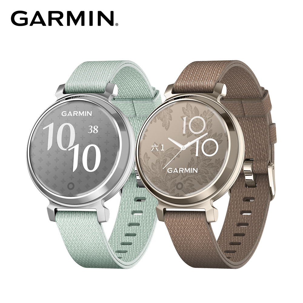 GARMIN Lily 2 智慧腕錶 經典款 編織錶帶款