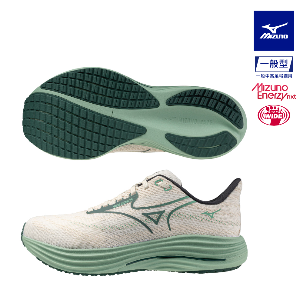 美品　28 MIZUNO 美津濃WAVE RIDER 28 男款慢跑鞋J1GC240354 - PChome 24h購物