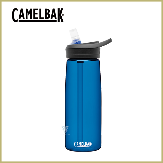 CamelBak 750ml eddy+多水吸管水瓶 牛津藍