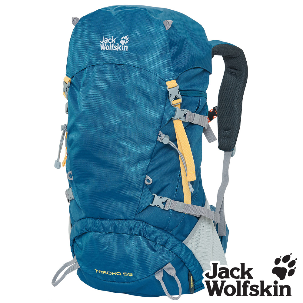【飛狼 Jack Wolfskin】Taroko 健行背包 登山背包 55L『藍』
