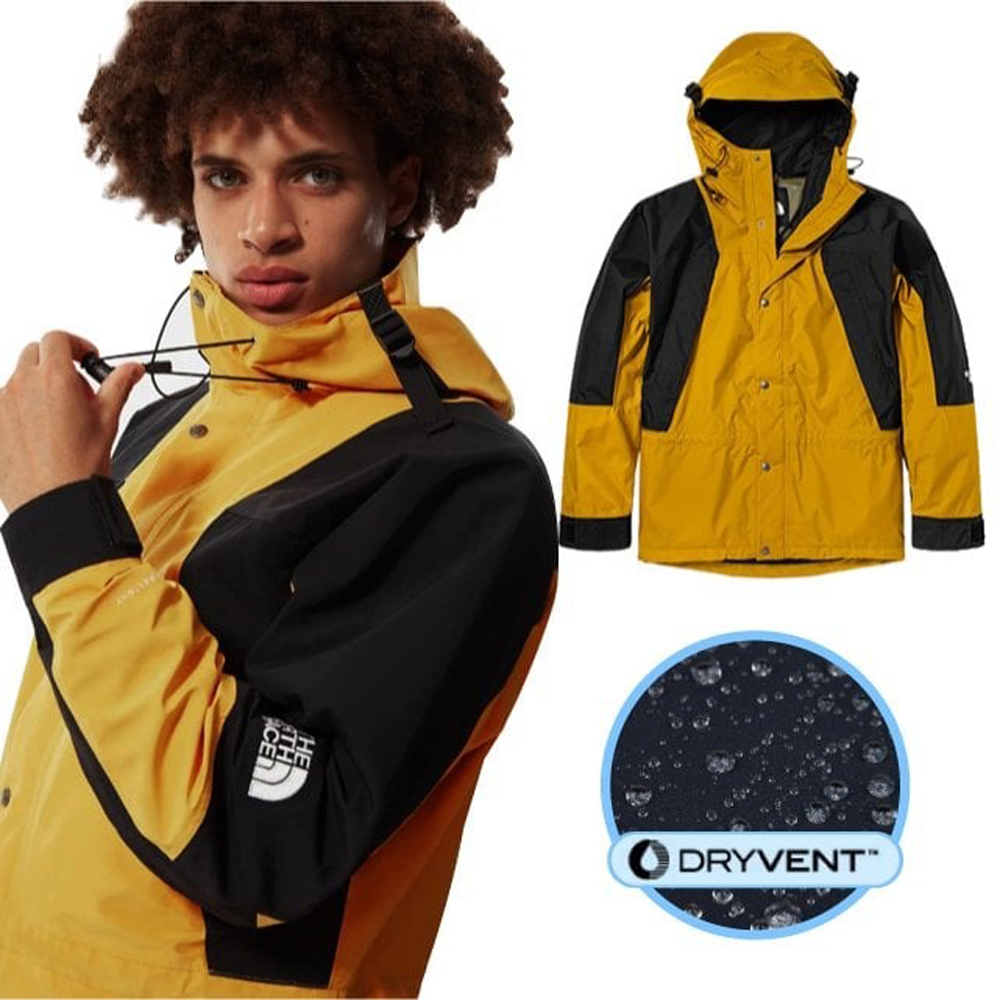 The North Face 北面3效能_防水透氣防風耐磨連帽外套(可套接).風雨衣