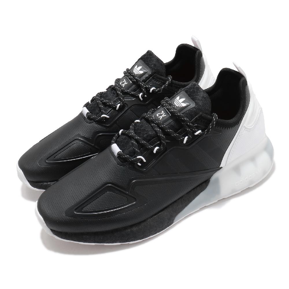 adidas 休閒鞋ZX 2k Boost 男鞋愛迪達三葉草緩震穿搭推薦黑S42835 - PChome 24h購物