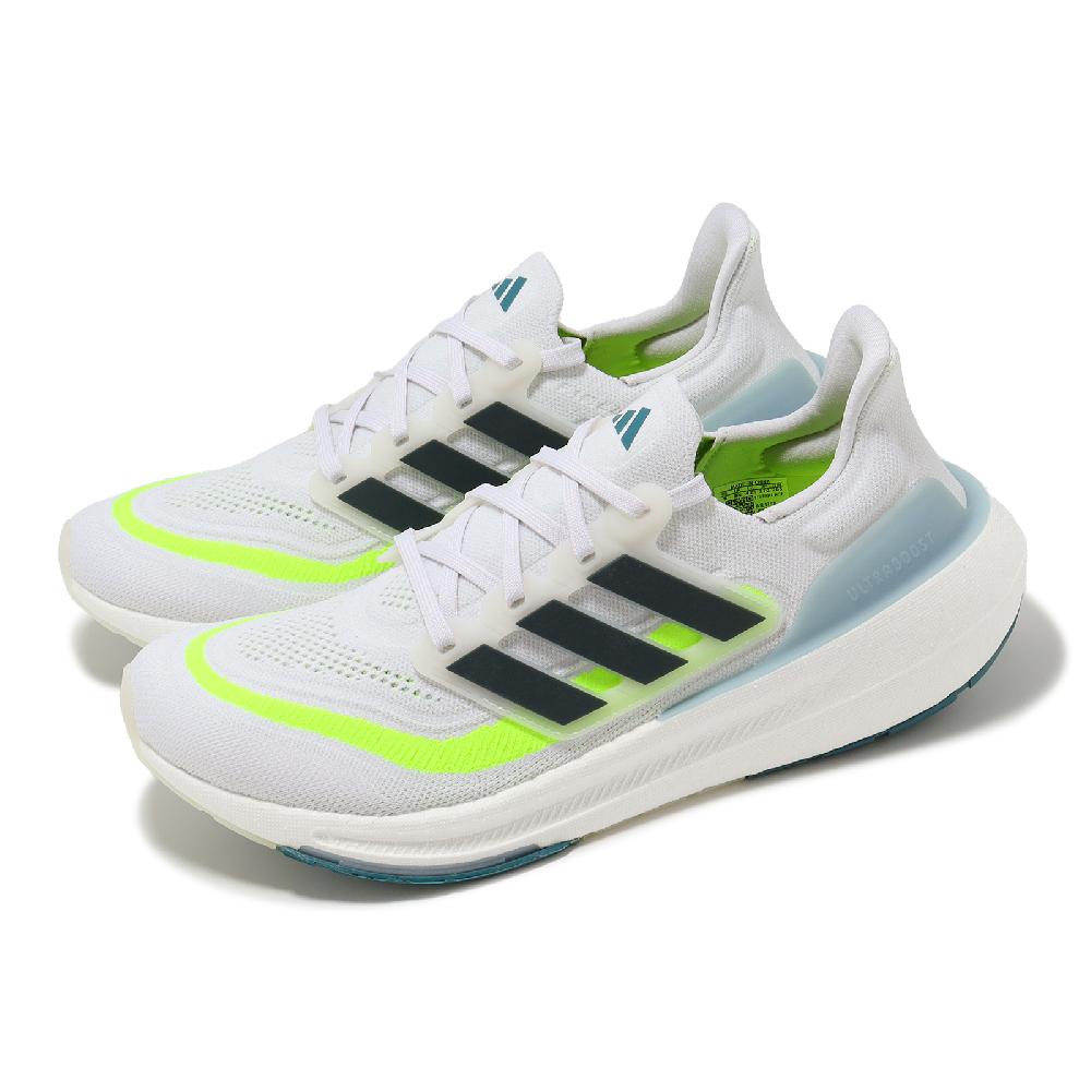 adidas 愛迪達 慢跑鞋 Ultraboost Light 白 綠 男鞋 襪套 馬牌輪胎大底 運動鞋 IE1768