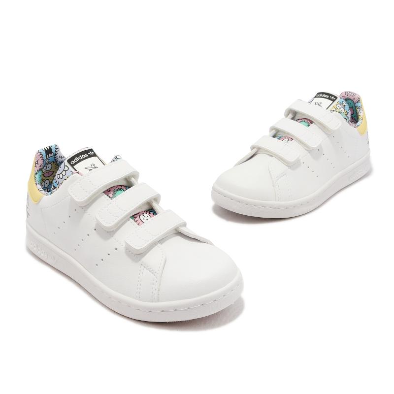 adidas ç«¥é Stan Smith CF C ä¸­ç«¥ ç½ é» Kevin Lyons æªç¸ é­é¬¼æ° å²å¯æ¯ H05271 - PChome 24hè³¼ç©