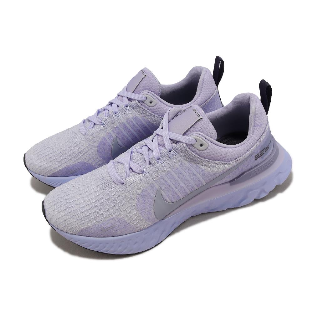 Nike 耐吉 慢跑鞋 React Infinity Run FK 3 男鞋 紫 支撐 緩震 運動鞋 路跑 DZ3014-500
