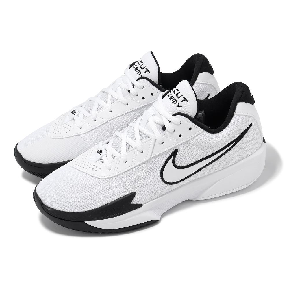 Nike 耐吉 籃球鞋 Air Zoom G.T. Cut Academy EP 男鞋 白 黑 氣墊 GT 運動鞋 FB2598-100