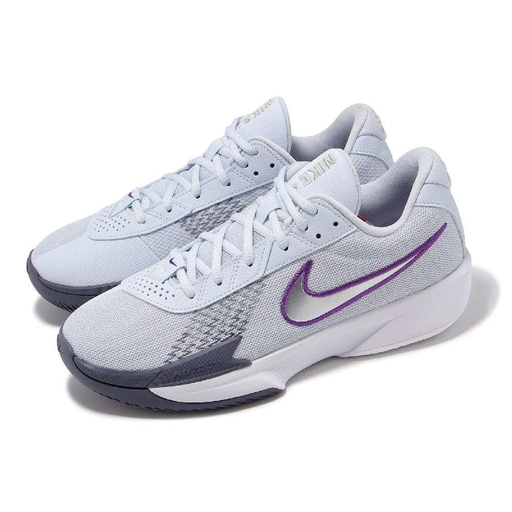 Nike 耐吉 籃球鞋 Air Zoom G.T. Cut Academy EP 男鞋 灰 紫 GT 氣墊 運動鞋 FB2598-002