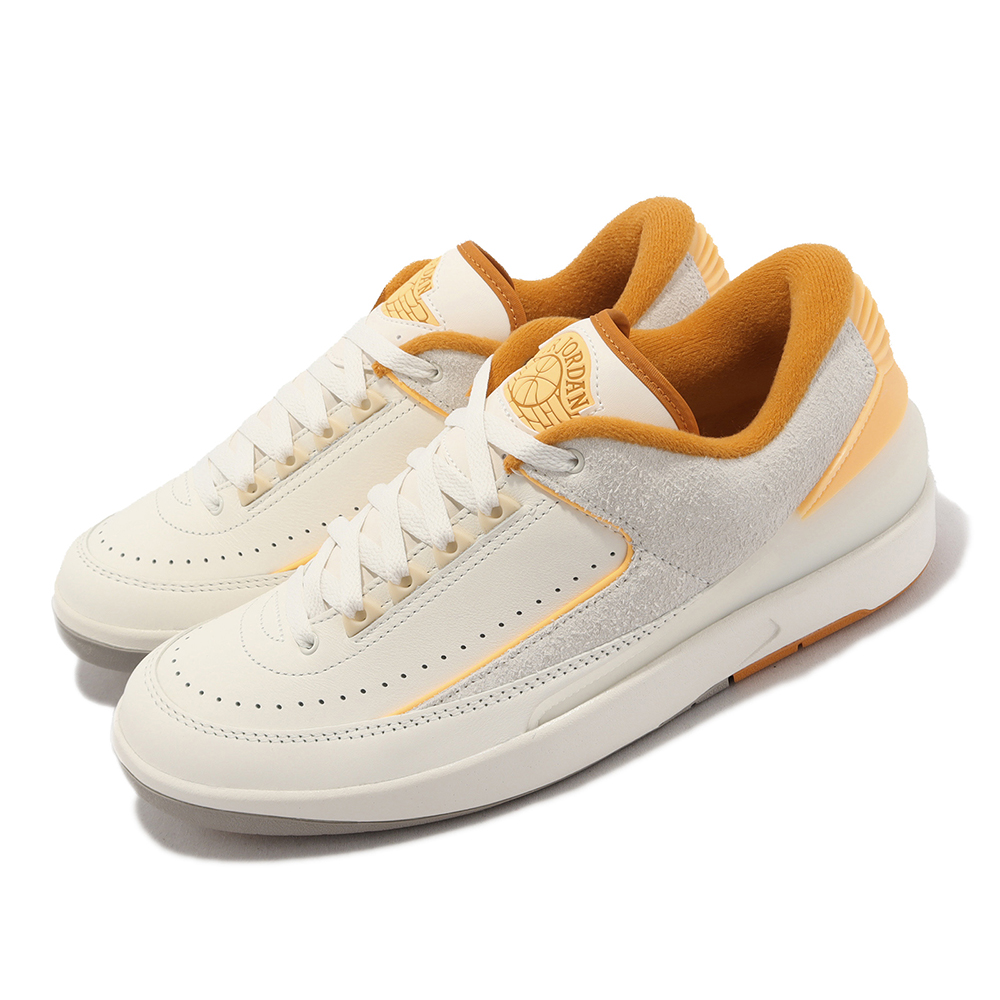 Nike 休閒鞋 Air Jordan 2 Retro Low 男鞋 哈密瓜橘 2代 Melon Tint DV9956-118