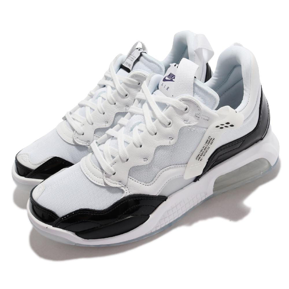 Nike 休閒鞋 Jordan MA2 喬丹 運動 男鞋 氣墊 異材質拼接 Concord配色 白 黑 CV8122-105