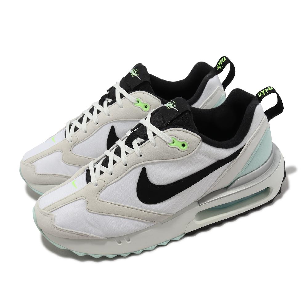 Nike 耐吉 休閒鞋 Air Max Dawn 米白 黑 綠 男鞋 麂皮 復古 氣墊 FQ6854-101