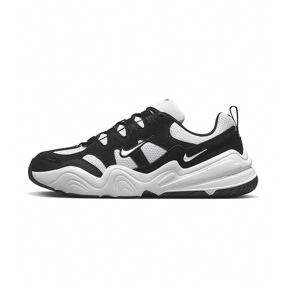 Nike Tech Hera 男鞋 黑白色 麂皮 訓練 舒適 氣墊 老爹鞋 休閒鞋 FJ9532-101