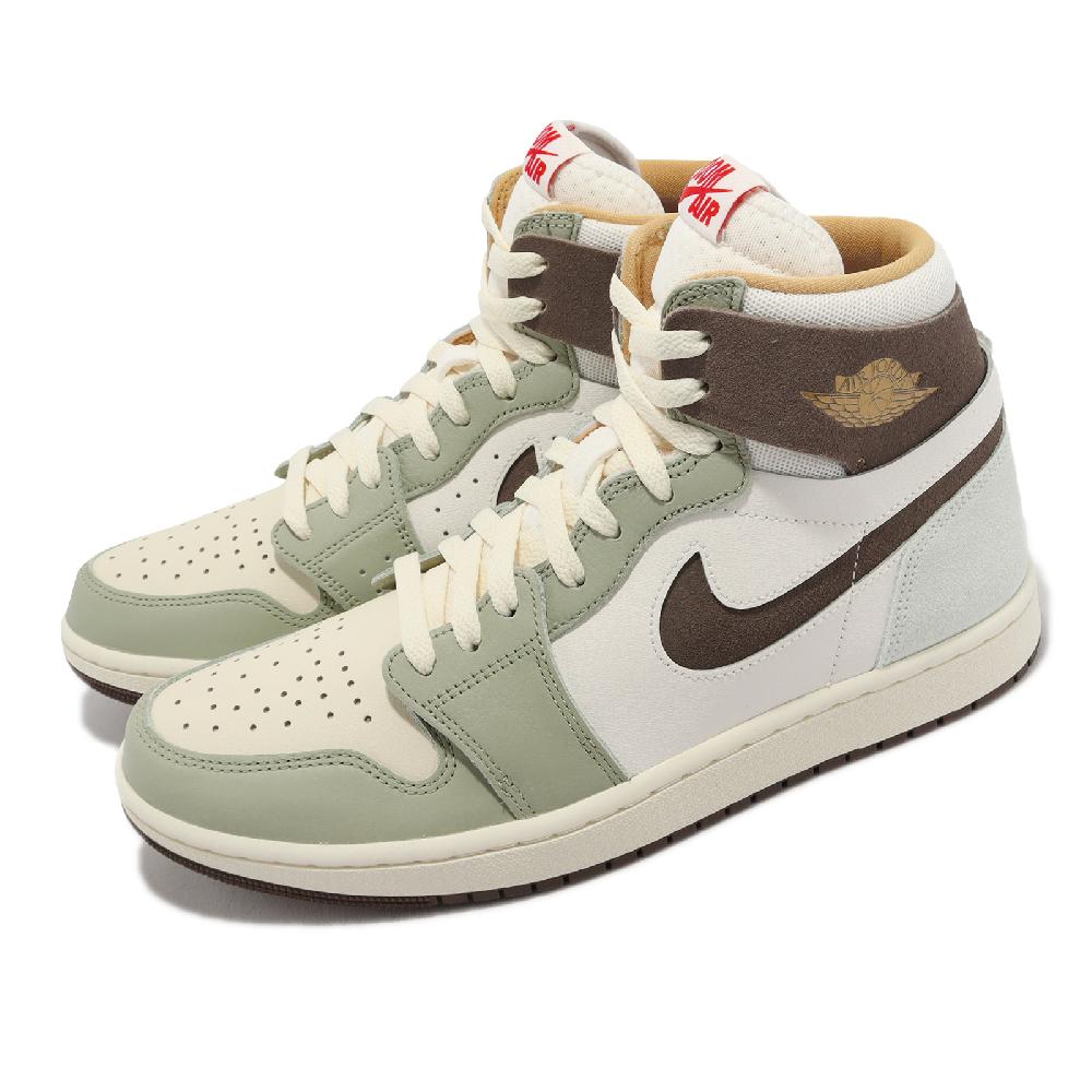 Nike 耐吉 休閒鞋 Air Jordan 1 ZM Air CMFT 2 男鞋 綠 棕 米白 CNY 兔年 AJ1  FD4327-121