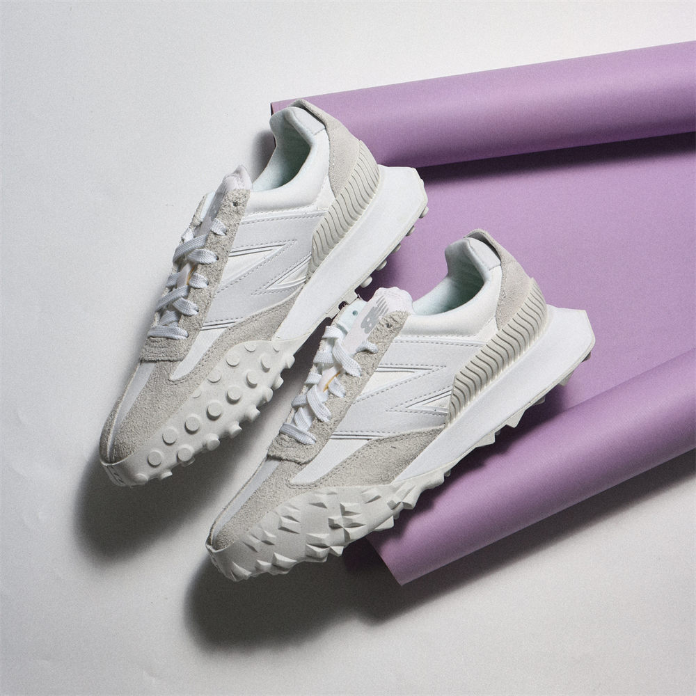 NEW BALANCE 休閒鞋 NB XC72 氣質白灰 麂皮 網布 男女 UXC72RB
