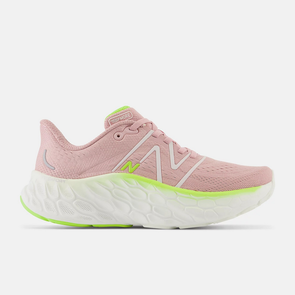 【New Balance】Fresh Foam X More v4 慢跑鞋 跑步鞋 女鞋 粉綠_WMORCI4-D