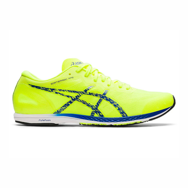 ASICS SOR THEMAGIC RP 5 グリーン/オレンジ Amazon.co.jp: Asics Sortiemagic RP 5 Marathon Shoes, Safety