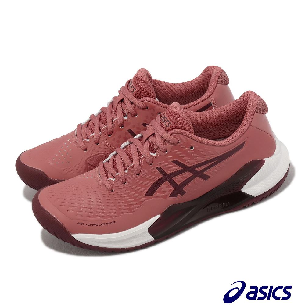 Asics 亞瑟士 網球鞋 GEL-Challenger 14 女鞋 酒紅 白 底線型 亞瑟膠 緩衝 1042A231600